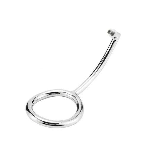 Hook Set Stainless with 4663 Steel Cock Anal Ring DiscreetChoice 0813